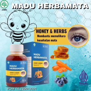 Madu Herbal Vitamin Mata 100ml Asli Bpom